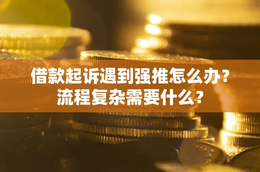 北京借款起诉遇到强推怎么办？流程复杂需要什么？