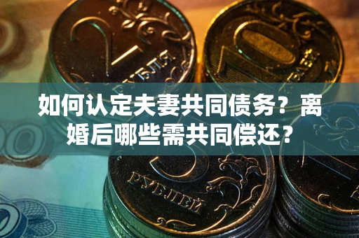 北京如何认定夫妻共同债务？离婚后哪些需共同偿还？