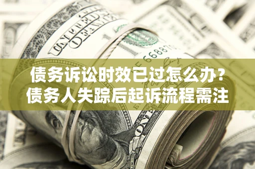 北京债务诉讼时效已过怎么办？债务人失踪后起诉流程需注意什么？