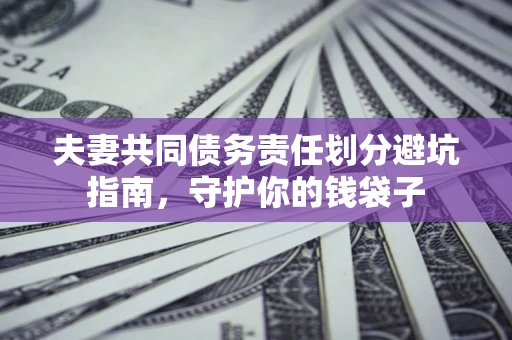 北京夫妻共同债务责任划分避坑指南，守护你的钱袋子