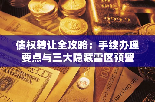 北京债权转让全攻略：手续办理要点与三大隐藏雷区预警