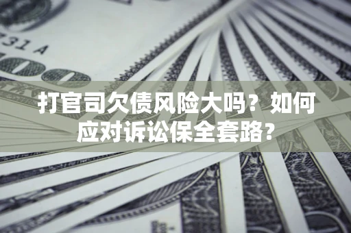 北京打官司欠债风险大吗？如何应对诉讼保全套路？